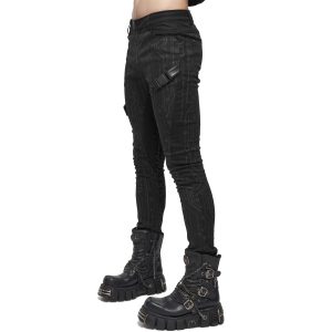 grande popularité DEVIL FASHION Pantalon ‘Cyber Game’ Noir 38