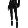 Boutique PUNK RAVE Pantalon ‘Dark Blood’ Noir 52