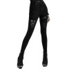 PUNK RAVE Pantalon Déstructuré ‘Gehenna’ En Jean Noir online boutique 56