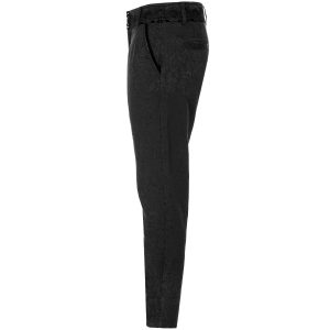 PUNK RAVE Pantalon ‘Goth Blood’ En Jacquard Noir meilleur cadeau 31