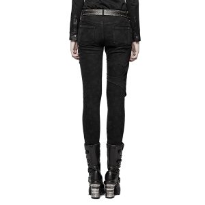 PUNK RAVE Pantalon ‘Gothic Trooper’ Noir boutique en france 34