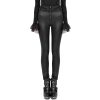 Boutique PUNK RAVE Pantalon Gothique ‘Black Soiree’ Noir 46