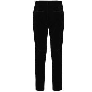 Achat PUNK RAVE Pantalon ‘Hamlet’ En Velours Noir 38