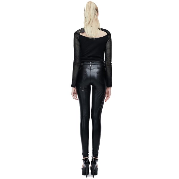 site pas cher DEVIL FASHION Pantalon ‘Hecate’ Noir 4