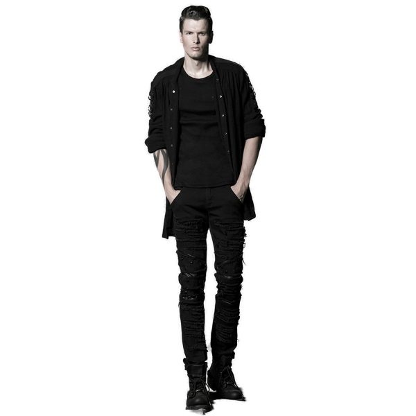 excellent qulity PUNK RAVE Pantalon ‘Mad Max’ Noir 6