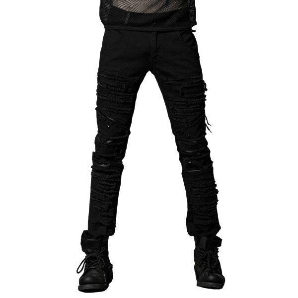 excellent qulity PUNK RAVE Pantalon ‘Mad Max’ Noir 7