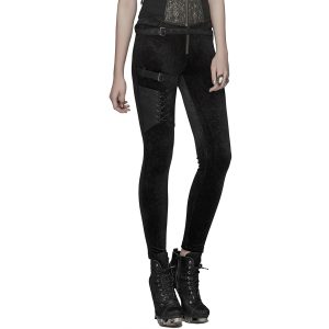 PUNK RAVE Pantalon ‘Maeve’ Noir shopping pas cher 31