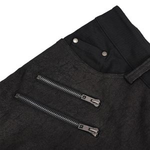 DEVIL FASHION Pantalon ‘New Order’ Noir à prix réduits 56