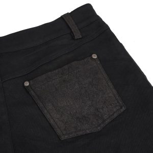 DEVIL FASHION Pantalon ‘New Order’ Noir à prix réduits 58