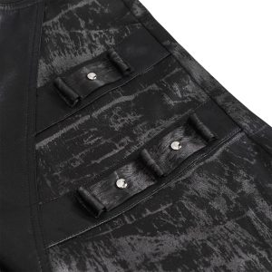 a Prix Discount DEVIL FASHION Pantalon ‘Painted Titan’ Noir 56