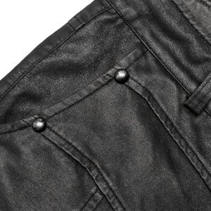 PUNK RAVE Pantalon Post Apocalyptique ‘Dyrk’ Gris france en ligne 37