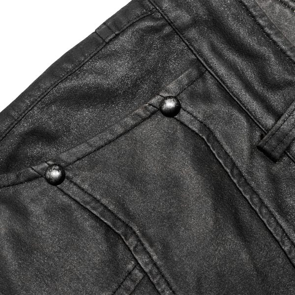 PUNK RAVE Pantalon Post Apocalyptique ‘Dyrk’ Gris france en ligne 13