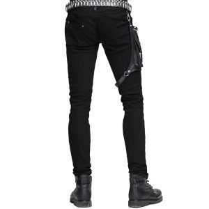 DEVIL FASHION Pantalon Pour Hommes ‘Dark Punk’ Noir achat 11