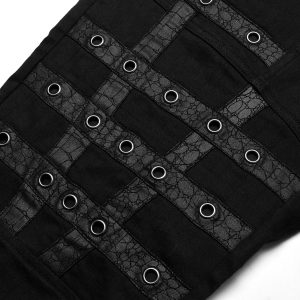 PUNK RAVE Pantalon ‘Punk Simple Woven’ Noir comparez les prix 46