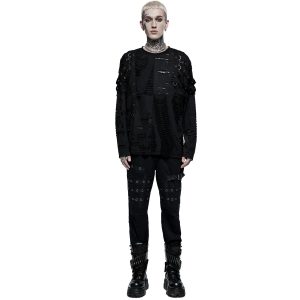 PUNK RAVE Pantalon ‘Punk Simple Woven’ Noir comparez les prix 24