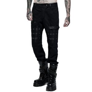 PUNK RAVE Pantalon ‘Punk Simple Woven’ Noir comparez les prix 32