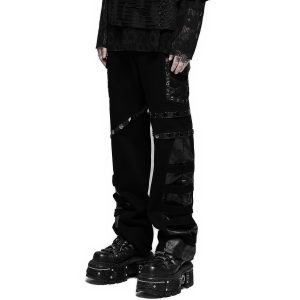 PUNK RAVE Pantalon ‘Punk Stylish’ Noir Meilleur Prix 42