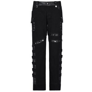 PUNK RAVE Pantalon ‘Punk Stylish’ Noir Meilleur Prix 44