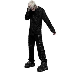 PUNK RAVE Pantalon ‘Punk Stylish’ Noir Meilleur Prix 30