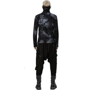 PUNK RAVE Pantalon Sagging ‘Xenos’ Noir magasin 21