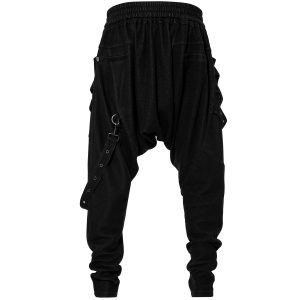 PUNK RAVE Pantalon Sagging ‘Xenos’ Noir magasin 35