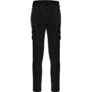 Acheter Maintenant PUNK RAVE Pantalon ‘Samhain’ En Denim Noir 41