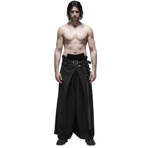 Protections acheteurs PUNK RAVE Pantalon ‘Samurai’ Noir 23