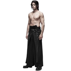 Protections acheteurs PUNK RAVE Pantalon ‘Samurai’ Noir 29