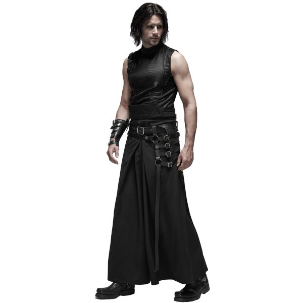 Protections acheteurs PUNK RAVE Pantalon ‘Samurai’ Noir 8