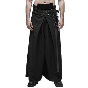 Protections acheteurs PUNK RAVE Pantalon ‘Samurai’ Noir 39