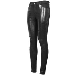 DEVIL FASHION Pantalon Skinny ‘Robot Armor’ Noir Pour Hommes pas cher en vente 43