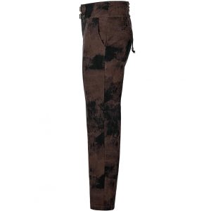 PUNK RAVE Pantalon Steampunk ‘Coyote’ Marron vente en ligne pas cher 25