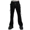 qualité supérieure PUNK RAVE Pantalon ‘Stremoth’ Noir 62