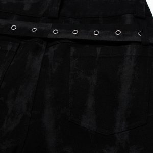 qualité supérieure PUNK RAVE Pantalon ‘Stremoth’ Noir 47