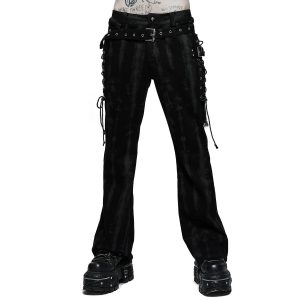 qualité supérieure PUNK RAVE Pantalon ‘Stremoth’ Noir 27