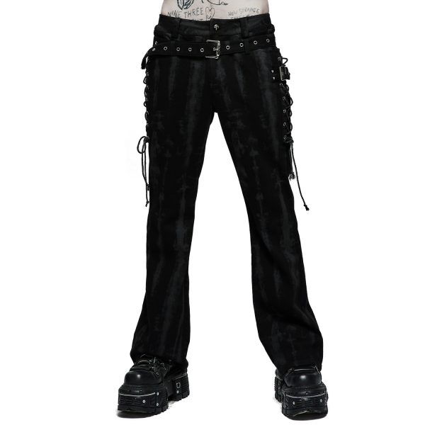 qualité supérieure PUNK RAVE Pantalon ‘Stremoth’ Noir 6