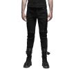 PUNK RAVE Pantalon ‘Terminator’ Noir nouveau produit 61