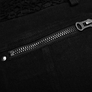 PUNK RAVE Pantalon ‘Terminator’ Noir nouveau produit 48