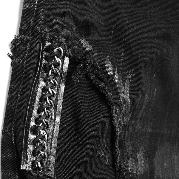 PUNK RAVE Pantalon ‘The Dark Tower’ Noir offre spéciale 17