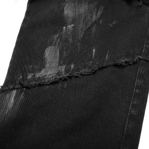 PUNK RAVE Pantalon ‘The Dark Tower’ Noir offre spéciale 54