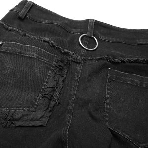 PUNK RAVE Pantalon ‘The Dark Tower’ Noir offre spéciale 58