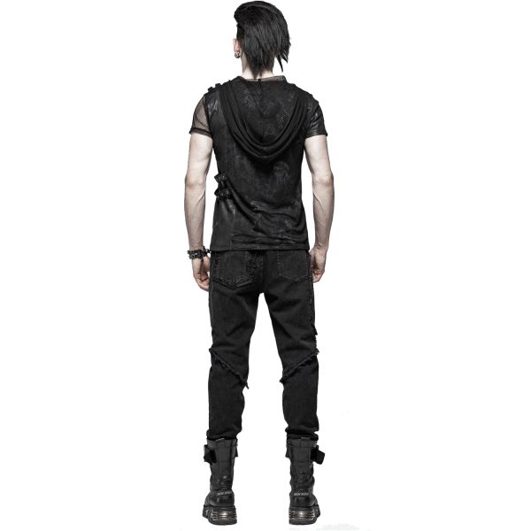 PUNK RAVE Pantalon ‘The Dark Tower’ Noir offre spéciale 4