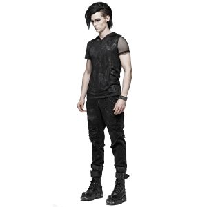 PUNK RAVE Pantalon ‘The Dark Tower’ Noir offre spéciale 30