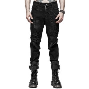 PUNK RAVE Pantalon ‘The Dark Tower’ Noir offre spéciale 32