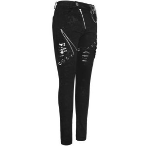 DEVIL FASHION Pantalon ‘Thorne’ Noir Pour Femmes marques pas cher 41