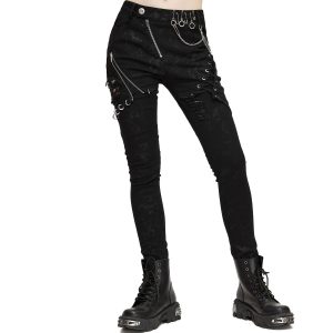 DEVIL FASHION Pantalon ‘Thorne’ Noir Pour Femmes marques pas cher 27