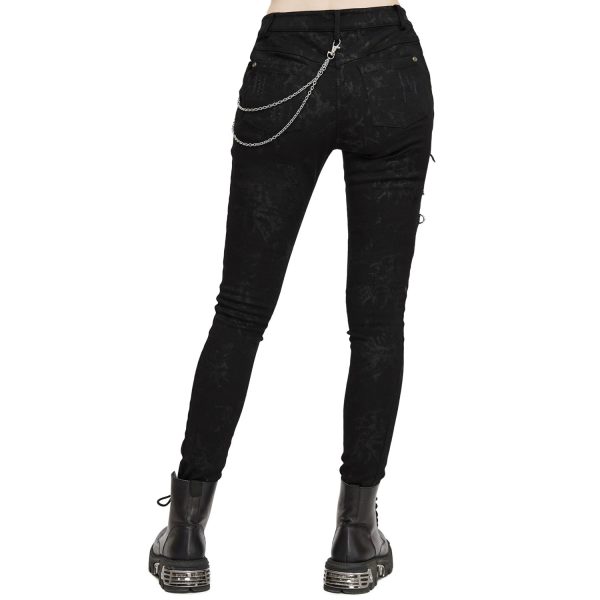 DEVIL FASHION Pantalon ‘Thorne’ Noir Pour Femmes marques pas cher 6