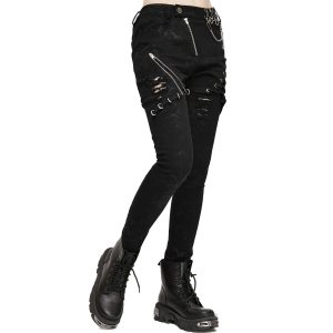 DEVIL FASHION Pantalon ‘Thorne’ Noir Pour Femmes marques pas cher 33