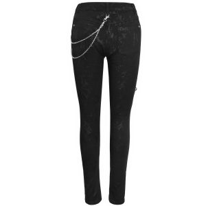 DEVIL FASHION Pantalon ‘Thorne’ Noir Pour Femmes marques pas cher 39