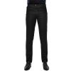 DEVIL FASHION Pantalon Victorien ‘Mc Dermot’ Noir marque pas cher 58